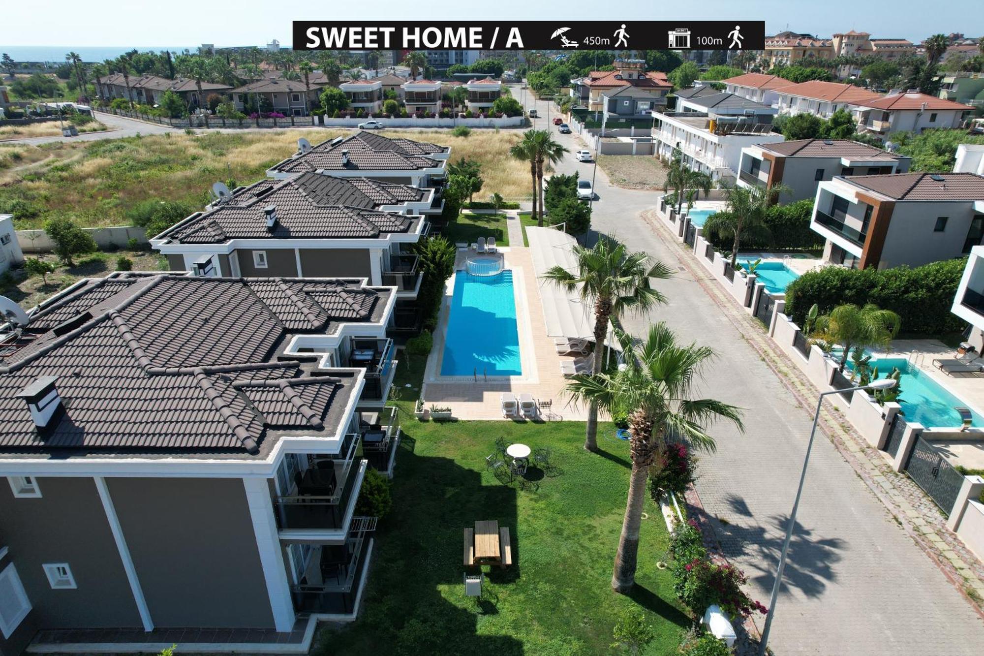Sweet Home Kemer Apartments Exteriör bild